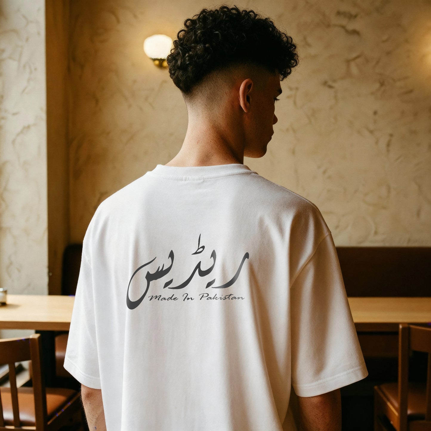 Beyond the Hour – Oversized Drop Shoulder Tee