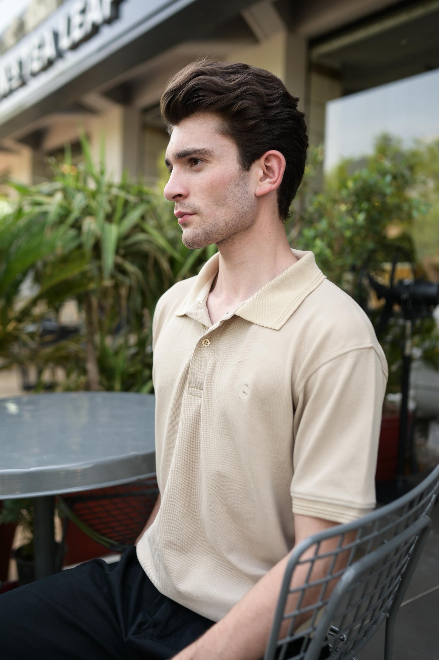 Beige Classic POLO