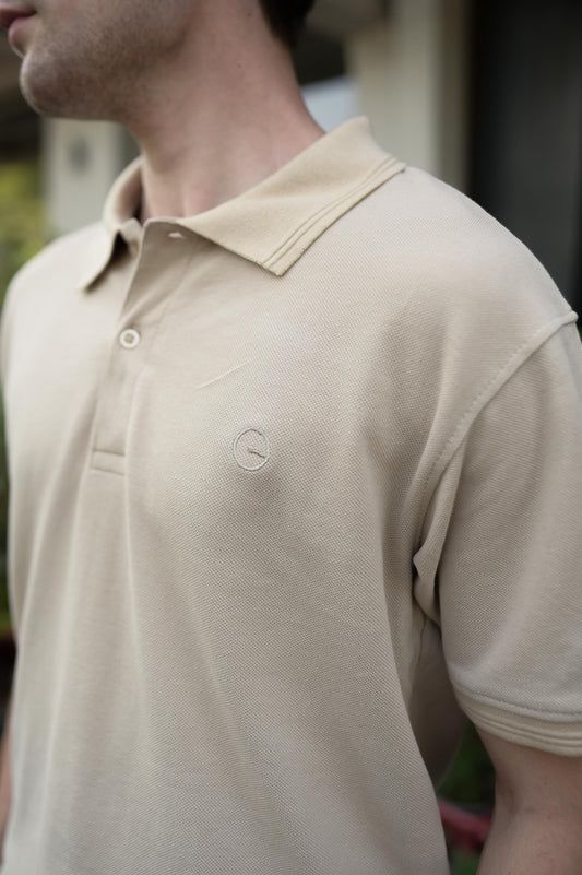 Beige Classic POLO