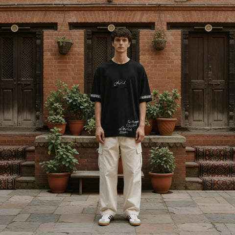 Betrayal of Time - Oversized Drop Shoulder Tee